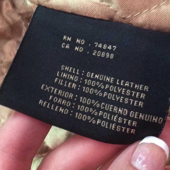 Black Genuine Leather jacket- Levis’s - Picture 7 of 8